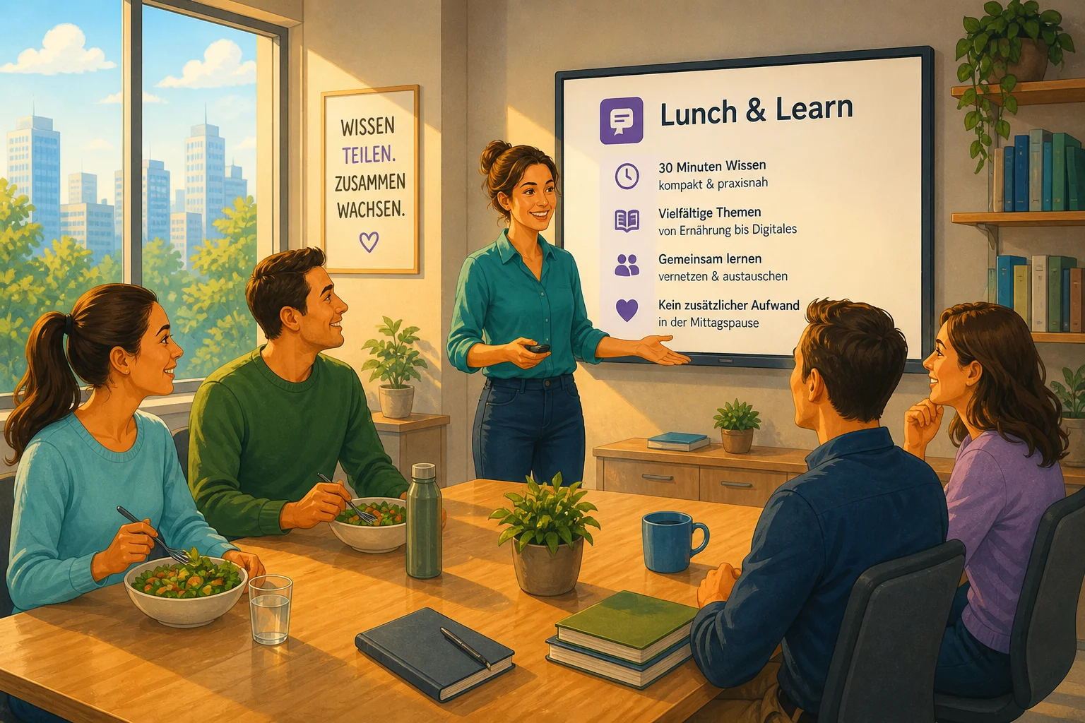 BGM-Wissen teilen — Lunch & Learn im Unternehmen